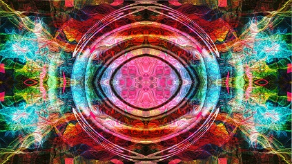 abstract colorful digital art